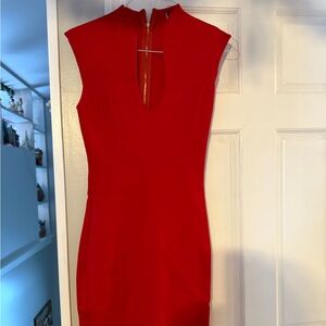 Windsor Vibrant Red Mini Dress